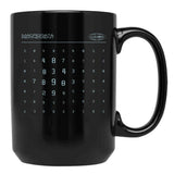 Scary Numbers Lumon Macrodata Refinement Severance TV Black Coffee Mug, Gift Coffee Mug