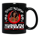 Sho Nuff Kung Fu Master Black Coffee Mug, Gift Coffee Mug - Black