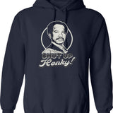 Shut Up Honky Graphic Pullover Hoodie - Navy