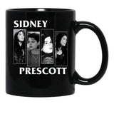 Sidney-Prescott-Horror-Punk-Scream Classic Coffee Mug Black Coffee Mug, Gift Coffee Mug - Black