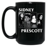 Sidney-Prescott-Horror-Punk-Scream Classic Coffee Mug Black Coffee Mug, Gift Coffee Mug - Black