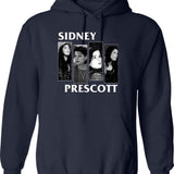 Sidney-Prescott-Horror-Punk-Scream Classic Graphic Pullover Hoodie - Navy