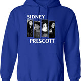 Sidney-Prescott-Horror-Punk-Scream Classic Graphic Pullover Hoodie - Blue