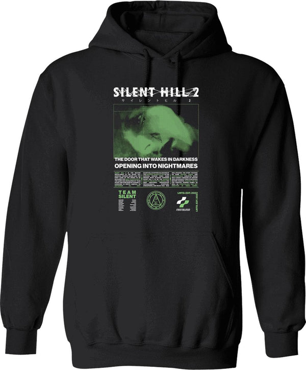 Silent Hill 2 v1 Essential Graphic Pullover Hoodie - Black