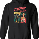Sleepaway Camp Come Back in A Bag Graphic Pullover Hoodie - Black