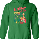 Sleepaway Camp Come Back in A Bag Graphic Pullover Hoodie - Green