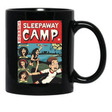 Sleepaway Camp Tales from The Waterfront 555555 Black Coffee Mug, Gift Coffee Mug - Black