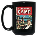 Sleepaway Camp Tales from The Waterfront 555555 Black Coffee Mug, Gift Coffee Mug - Black