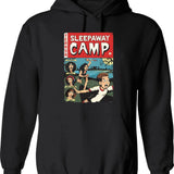 Sleepaway Camp Tales from The Waterfront 555555 Graphic Pullover Hoodie - Black