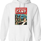 Sleepaway Camp Tales from The Waterfront 555555 Graphic Pullover Hoodie - White