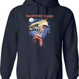 Sleepaway Camp You Won_t Be Coming Home Graphic Pullover Hoodie - Navy