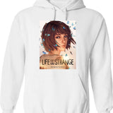So Funny Life is Strange True Colors Funny Graphic Gift Graphic Pullover Hoodie - White