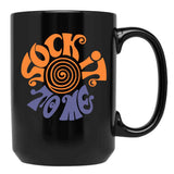 Sock It to Me Black Coffee Mug, Gift Coffee Mug