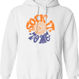 Sock It to Me Graphic Pullover Hoodie - White