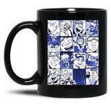 Special Present Oboro Shirakumo Collage Color Version Gift Movie Fans Poster Black Coffee Mug, Gift Coffee Mug