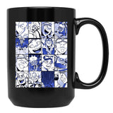 Special Present Oboro Shirakumo Collage Color Version Gift Movie Fans Poster Black Coffee Mug, Gift Coffee Mug