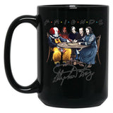 Stephen-King-Horror-Friends-Mug Essential Black Coffee Mug, Gift Coffee Mug - Black