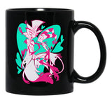 Stolas And Blitzo Valentines - Helluva Boss Black Coffee Mug, Gift Coffee Mug - Black