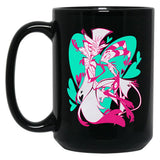 Stolas And Blitzo Valentines - Helluva Boss Black Coffee Mug, Gift Coffee Mug - Black