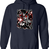 Stolas Demon Design - Helluva Boss Essential Graphic Pullover Hoodie - Navy