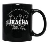 Stray Kids 3RACHA Stray Kids Bang Chan Black Coffee Mug, Gift Coffee Mug - Black