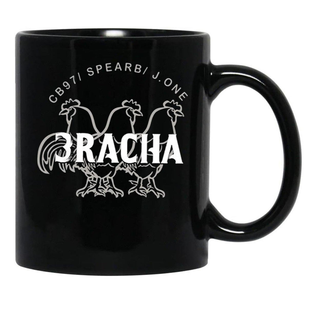 Stray Kids 3RACHA Stray Kids Bang Chan Black Coffee Mug, Gift Coffee Mug - Black