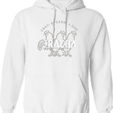 Stray Kids 3RACHA Stray Kids Bang Chan Hoodie Graphic Pullover Hoodie - White
