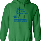 Swing for The Retarded June 6th 1982 Committee Graphic Pullover Hoodie - Green