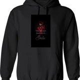 T-Hoodie hazbin Hotel Essential Graphic Pullover Hoodie - Black