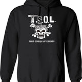 TSOL American Punk Essential Graphic Pullover Hoodie - Black
