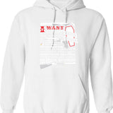 Take This Down. I Want... (Blazing Saddles) Graphic Pullover Hoodie - White
