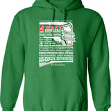Take This Down. I Want... (Blazing Saddles) Graphic Pullover Hoodie - Green