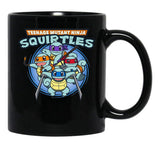 Teenage Mutant Squirtles Black Coffee Mug, Gift Coffee Mug - Black