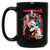 Terrifier 2 Clown Cafe6 Black Coffee Mug, Gift Coffee Mug - Black