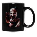 Terrifier 2 Fan Art Classic Black Coffee Mug, Gift Coffee Mug - Black