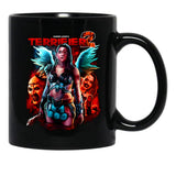 Terrifier 2 No Escape Black Coffee Mug, Gift Coffee Mug - Black