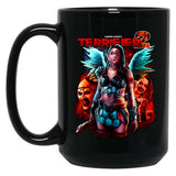Terrifier 2 No Escape Black Coffee Mug, Gift Coffee Mug - Black