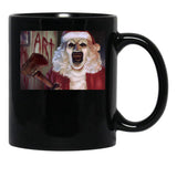 Terrifier 3 Art The Christmas Clown 688 Black Coffee Mug, Gift Coffee Mug - Black