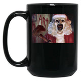 Terrifier 3 Art The Christmas Clown 688 Black Coffee Mug, Gift Coffee Mug - Black