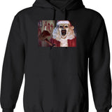 Terrifier 3 Art The Christmas Clown 688 Graphic Pullover Hoodie - Black