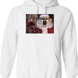 Terrifier 3 Art The Christmas Clown 688 Graphic Pullover Hoodie - White