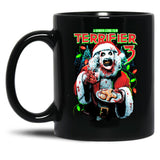 Terrifier 3 Milk and Carnage Black Coffee Mug, Gift Coffee Mug