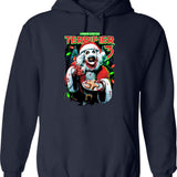 Terrifier 3 Milk and Carnage Graphic Pullover Hoodie - Navy