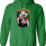 Terrifier 3 Milk and Carnage Graphic Pullover Hoodie - Green