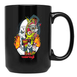 Terrifier 3 Season of Slaughter Black Coffee Mug, Gift Coffee Mug