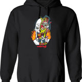 Terrifier 3 Season of Slaughter Graphic Pullover Hoodie - Black
