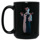 Terrifier Art The Clown Sunglasses Black Coffee Mug, Gift Coffee Mug - Black