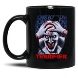 Terrifier Art_s Killing Joke Black Coffee Mug, Gift Coffee Mug