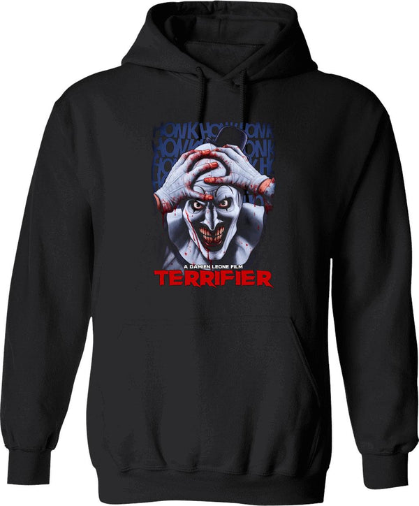 Terrifier Art_s Killing Joke Graphic Pullover Hoodie - Black