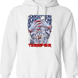 Terrifier Art_s Killing Joke Graphic Pullover Hoodie - White
